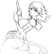 1girl artist:unknown final_fantasy final_fantasy_x wip yuna // 982x1000 // 311KB