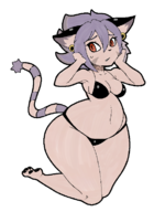 artist:hypfoo chubby colored colorist:miqotefag elh_melizee furry red_the_hunter solatorobo third-party_coloring // 589x752 // 150KB