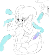 1girl artist:loe blowjob blush bracelet cum esna ever_oasis fellatio handjob penis pointy_ears sex smile testicles // 1033x1165 // 321KB