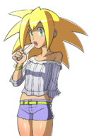 colored ice_cream mega_man_(series) mega_man_legends roll_caskett // 815x1175 // 263KB