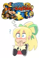 banjo-kazooie banjo-kazooie__nuts_&_bolts blush colored joke_delivery mega_man_(series) roll // 537x800 // 275KB