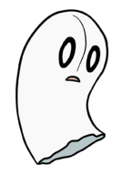 1boy animated artist:neopolis colored napstablook undertale // 700x1000 // 58KB