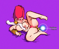 1girl anal anal_beads artist:unknown ass earrings ghost_trick nude red_hair // 1000x840 // 1.7MB