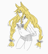 colored metallia metallica midriff the_witch_and_the_hundred_knight // 808x917 // 235KB