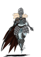 artist:red bloodborne cainhurst_armor colored living_armor monster_girl // 1000x1368 // 548KB