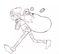 crossover disgaea dragon_coin money_bag super_mario thief yoshi // 895x829 // 107KB