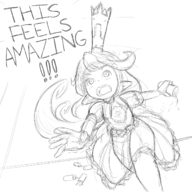 1girl charlotta crown drink granblue_fantasy running soda // 1371x1372 // 665KB