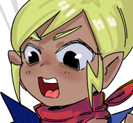 1girl artist:hosttoasty colored tetra the_legend_of_zelda wind_waker // 685x634 // 471KB