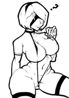 artist:taafee breasts gloves huge_breasts nier nier_automata nude sling_bikini thigh_highs voluptuous wide_hips yorha_no._2_type_b // 900x1280 // 225KB