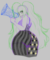 1girl artist:shock1ng_blue ass king_of_fighters megaphone pantyhose sylvie_paula_paula wip // 2450x2940 // 4.2MB