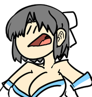 1girl artist:lunaticsoda doodle senran_kagura yumi // 1100x1152 // 262KB