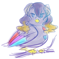 artist:kiwi bird bloodstained colored miriam // 500x500 // 185KB