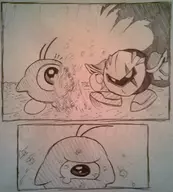 angry kirby_(series) meta_knight sand waddle_doo // 1280x1419 // 427KB