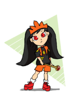 1girl artist:boneyt ashley colored twintails warioware // 792x1036 // 248KB