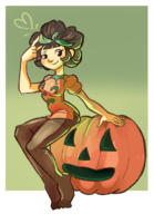 artist:massivetilesale kina pumpkin skyward_sword the_legend_of_zelda // 880x1218 // 807KB