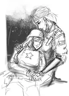 captain_america crossover marvel metal_gear_solid rule_63 the_boss // 341x478 // 116KB