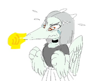 1girl artist:chee colored dinosaur fang fang_(gvh) goodbye_volcano_high // 760x635 // 33KB