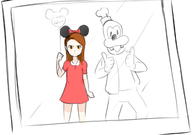 angry artist:speakyfag colored disney disneyland goofy idolm@ster iori_minase photo // 1194x842 // 268KB