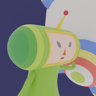 1boy 3d artist:unknown katamari katamari_damacy prince_of_all_cosmos // 1080x1080 // 775KB