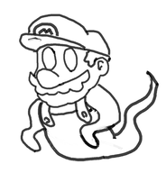 1boy artist:unknown ghost mario super_mario // 2264x2360 // 198KB