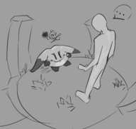 1boy artist:chrisfantasy bomberman bomberman_(series) pommy // 559x526 // 90KB