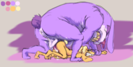 1boy 1girl artist:unknown bestiality bianca cum feral furry pinned rabbit rape sex spyro_(series) teeth // 1180x596 // 377KB