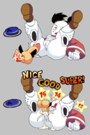 1boy 1girl 2koma anus artist:genocity ass bandit blush breasts button colored comic creampie cum_in_pussy cum_inside disembodied_hand disembodied_hands disembodied_penis leg_grab leg_up medium_breasts oc paper_mario penis pussy sadie sex spread_legs super_mario sweat sweating text vaginal // 596x890 // 56KB
