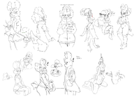 artist:bgee furry madame_pipistrello pepita pipistrello_and_the_cursed_yoyo pippit toxy // 1860x1348 // 352KB