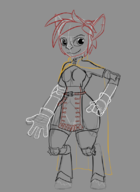 1girl artist:unknown cosplay dragon's_dogma elora mercedes spyro_(series) wip // 583x798 // 198KB