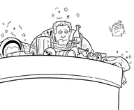 3boys artist:scorndude cacodemon doom doomguy drinking meat_boy scorn scorn_guy super_meat_boy // 2066x1703 // 519KB