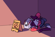 1girl artist:unknown body_parts colored ena Ena:_Dream_BBQ sign sleeping // 929x620 // 35KB