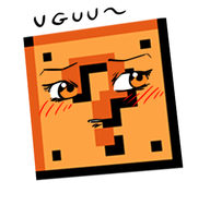 artist:artisano blush lewd parody super_mario_bros. // 386x378 // 50KB