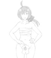 1girl akari_ichijou artist:hsk tagme the_last_blade // 871x1000 // 141KB