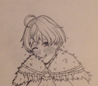 1girl artist:shamiranon blush fire_emblem fire_emblem_engage merrin traditional_medium // 1284x1125 // 1.7MB