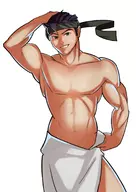 artist:splashbrush colored fire_emblem ike parody towel // 1250x1769 // 273KB