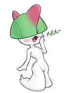artist:harrace blush pokemon ralts // 304x417 // 54KB