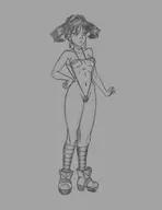 1girl artist:unknown bikini grandia sling_bikini tio // 1074x1392 // 153KB