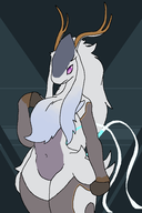 1girl anthro artist:commonbleat celesdir chest_fluff colored crotch furry navel palworld tagme thick_thighs tummy wide_hips // 642x960 // 50KB