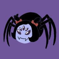 1girl artist:bonitanon muffet spider undertale // 450x450 // 14KB