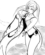 artist:tavangel bathing_suit female_robin super_smash_bros water // 682x825 // 258KB