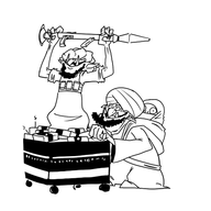 beard cart explosives rocket_launcher troll turban // 500x500 // 83KB