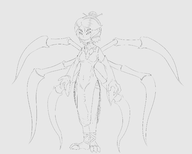 1girl dragon fusion monster_girl not_vidya spider // 2500x2000 // 497KB