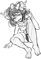 1girl artist:misterskits costume doki_doki_literature_club! monster_girl sayori sheep // 796x1127 // 426KB