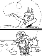 artist:netto minette monochrome ms._fortune skullgirls // 743x1001 // 185KB