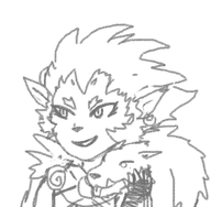 artist:bupiti battle_chasers battle_chasers_nightwar beastmaster_raha chibi raha // 981x959 // 424KB