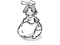 1boy 4chan artist:unknown blush breasts fat garyc.me hiro hiroshimoot hiroyuki idiot medium_breasts meta monochrome navel not_vidya obese rabbit_ears retard sketch stupid was_hacked // 800x600 // 60KB