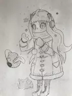 abyssal christmas hoppou kantai_collection sweater // 600x800 // 349KB