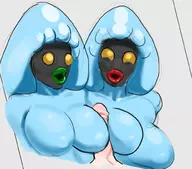 2girls artist:unknown gigi jellyfish_sisters mario_&_luigi mario_&_luigi_superstar_saga merri paizuri penis super_mario // 998x879 // 82KB