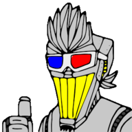 animated colored gif grin robot thumbs_up // 300x300 // 649KB