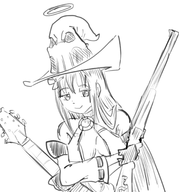 artist:gusgux guilty_gear i-no outfit_swap ryouki senran_kagura // 1400x1500 // 699KB